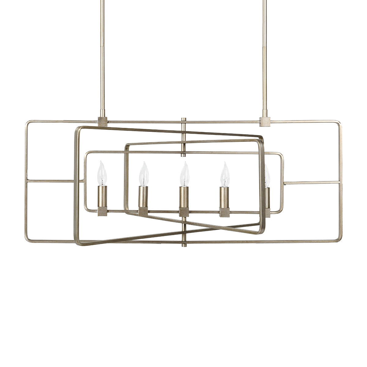 Antiqued Iron Chandelier