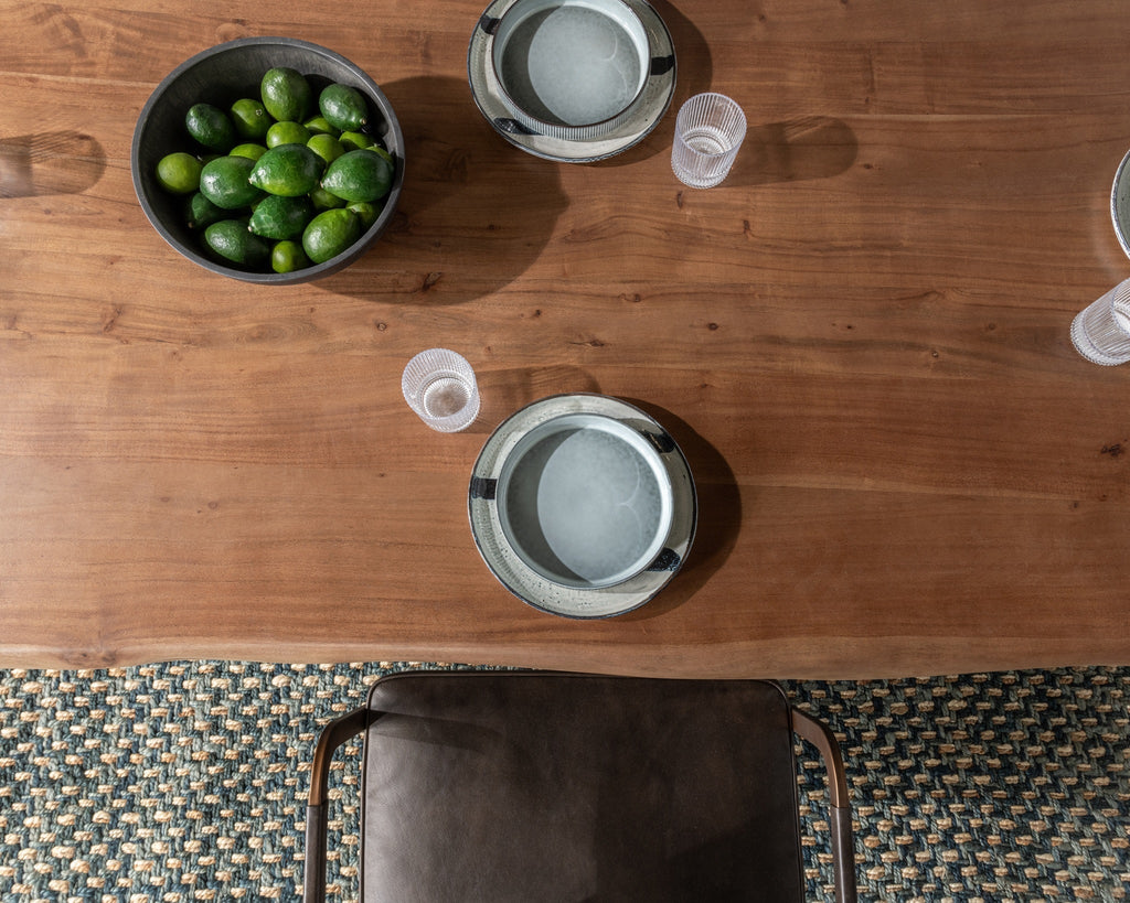 Truffle Brown Leather Dining Chair