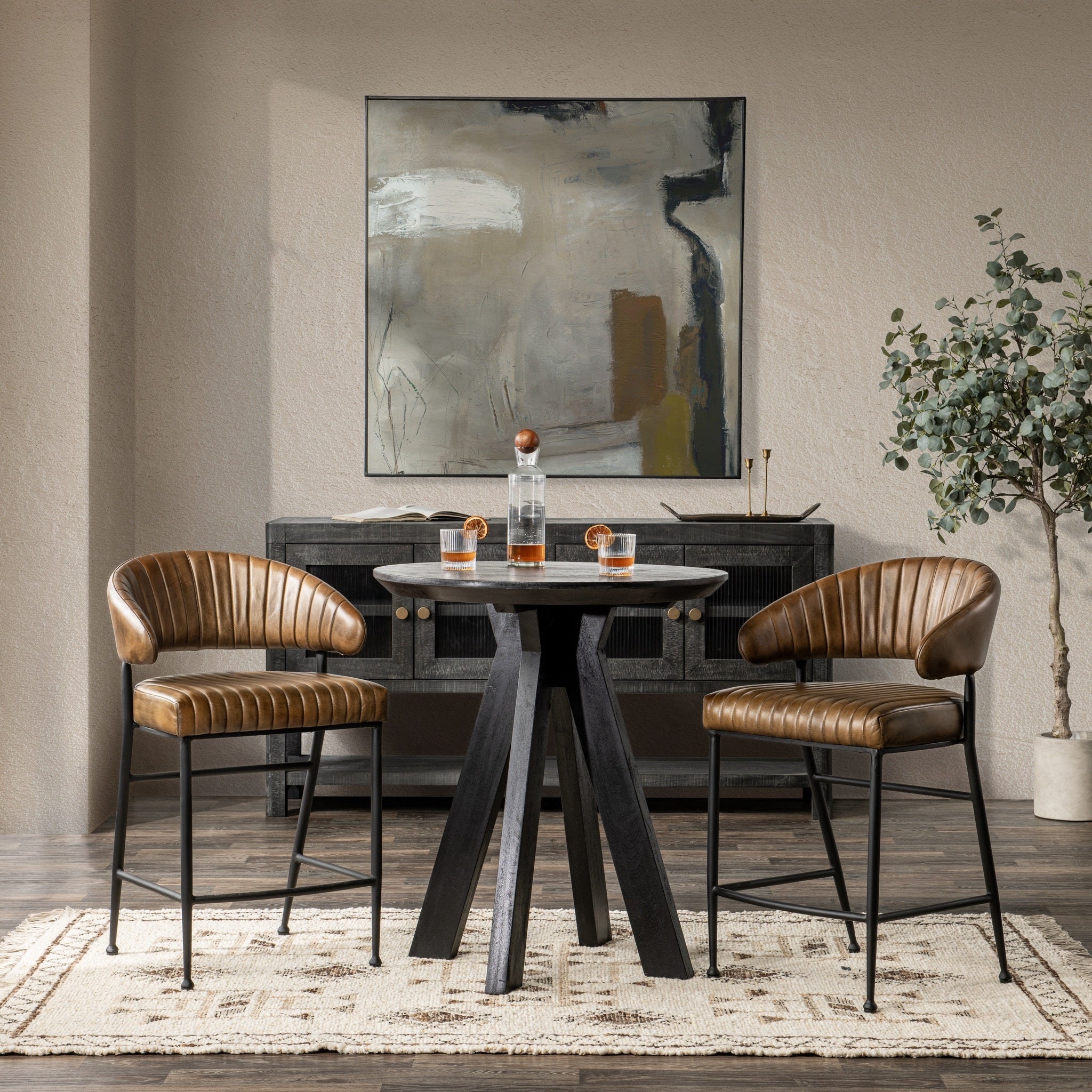 Umbria 26" Counter Stool - Tuscany Chestnut