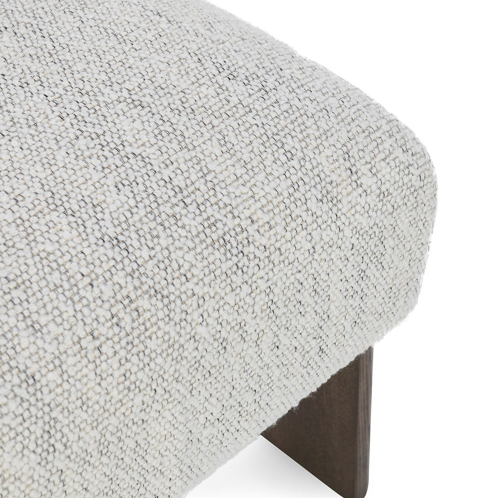 Pixel Ivory Upholstered Wood Dining Chair