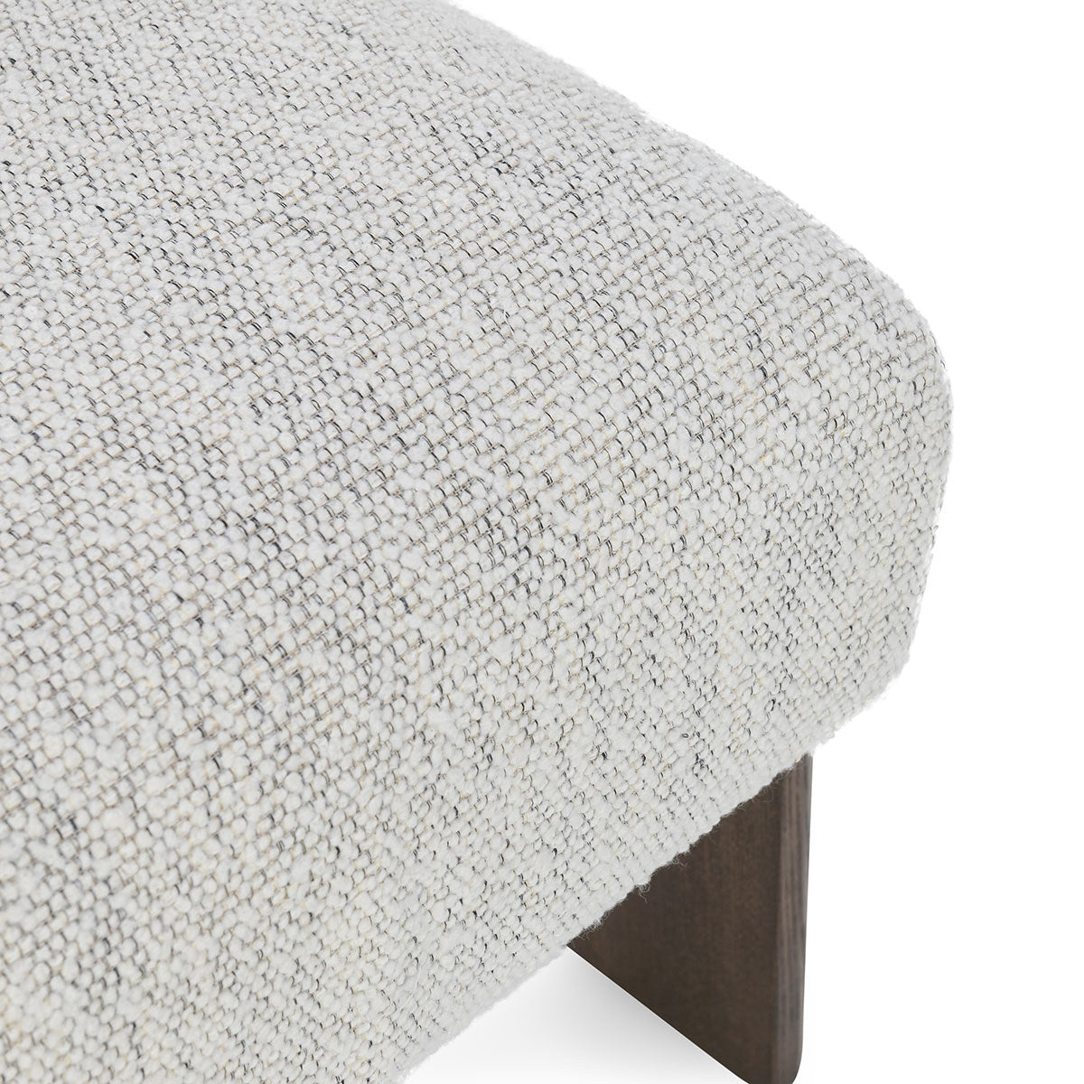 Pixel Ivory Upholstered Wood Dining Chair