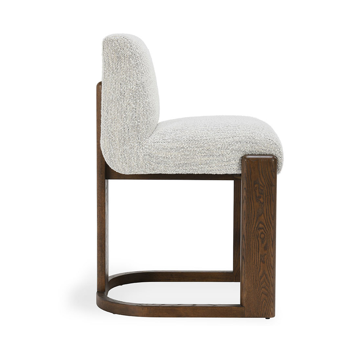 Pixel Ivory Upholstered Counter Stool