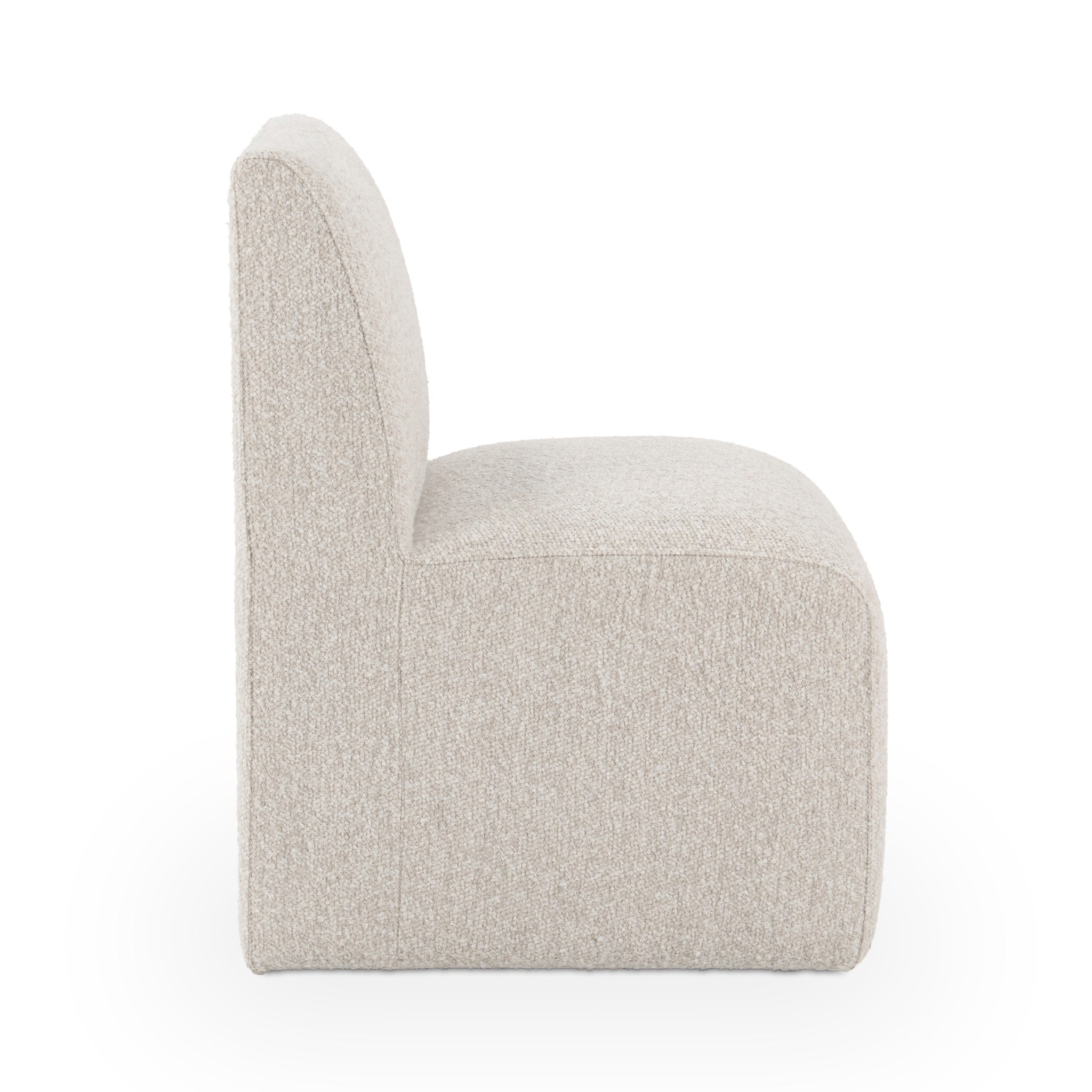 Brighton Upholstered Dining Chair - Coastal Sand