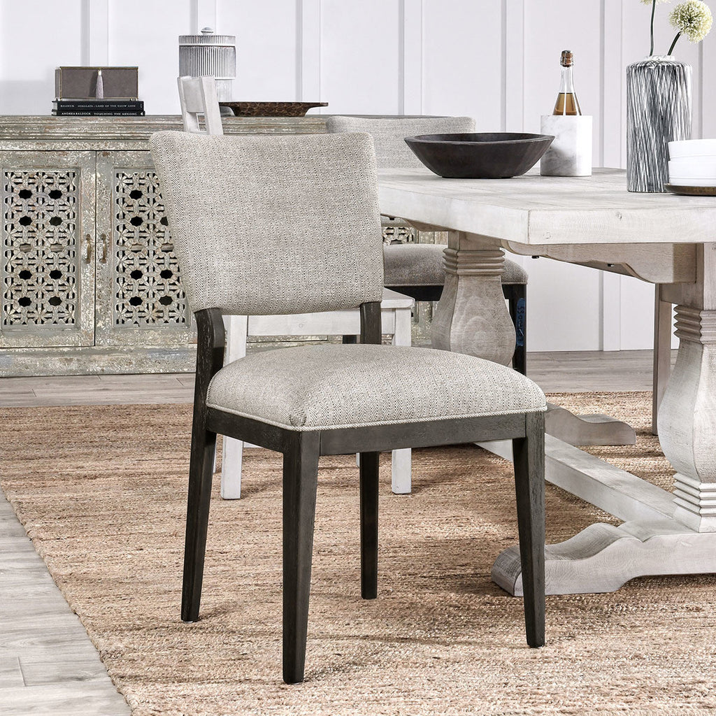 Sand Upholstered Dining Chair Set of 2 - Sand
