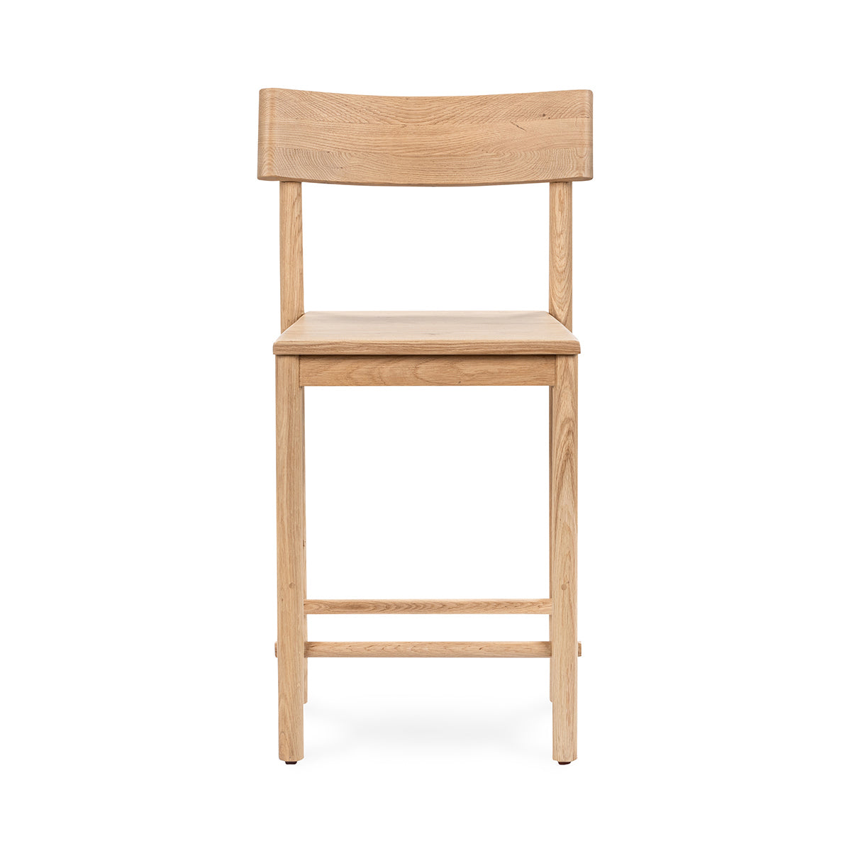 Foundation Solid Wood Counter Stool - Light Oak
