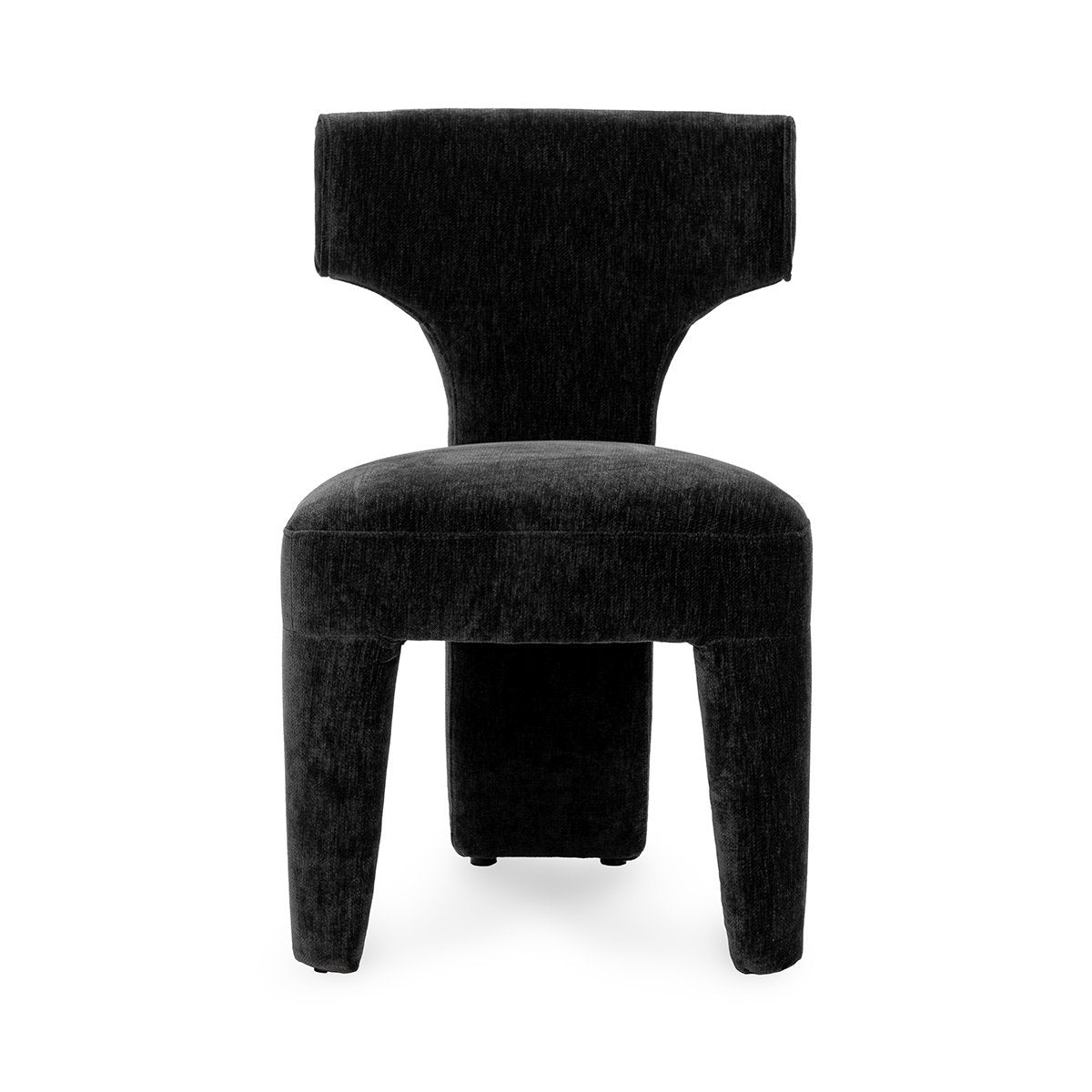 Charcoal Upholstered Dining Chair