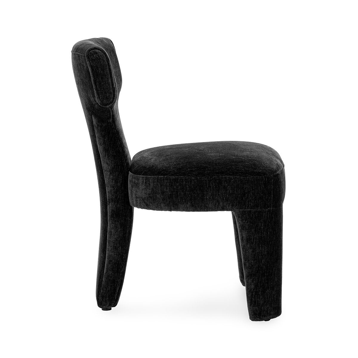 Charcoal Upholstered Dining Chair
