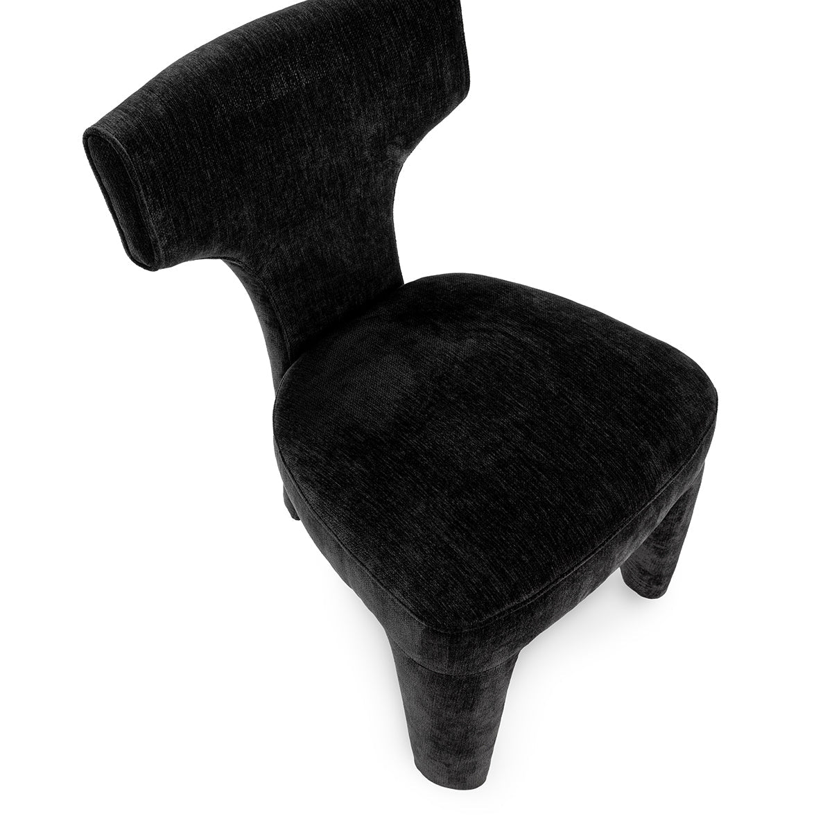 Charcoal Upholstered Dining Chair