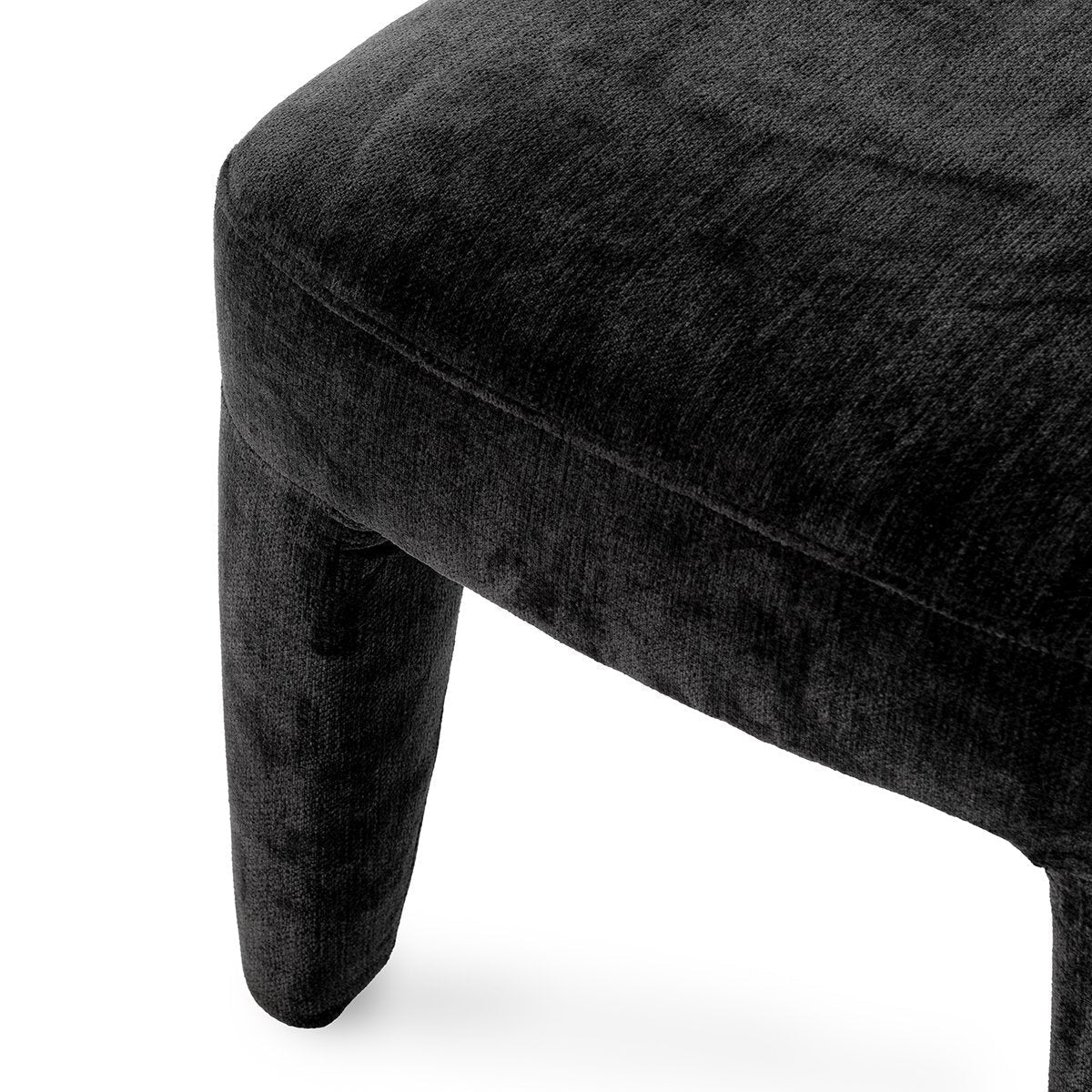 Charcoal Upholstered Dining Chair