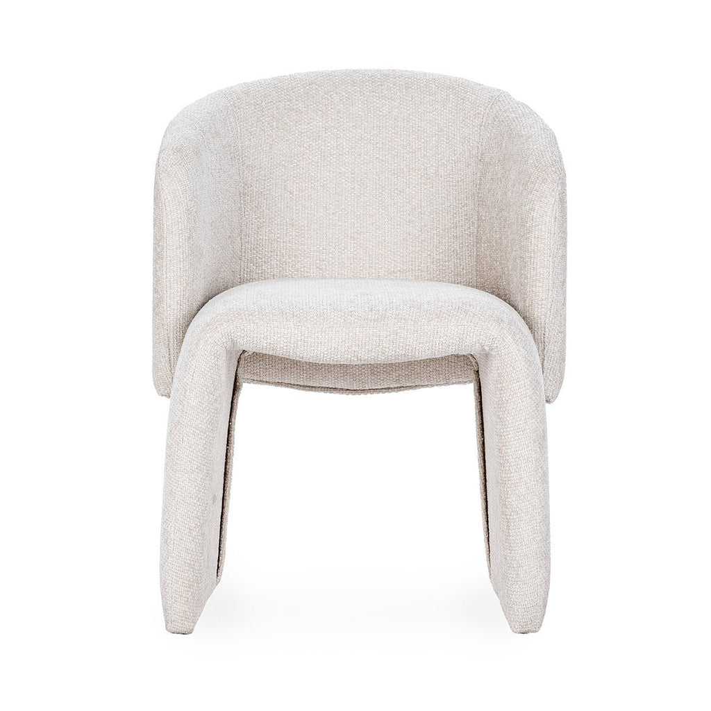 Natural Upholstered Dining Chair