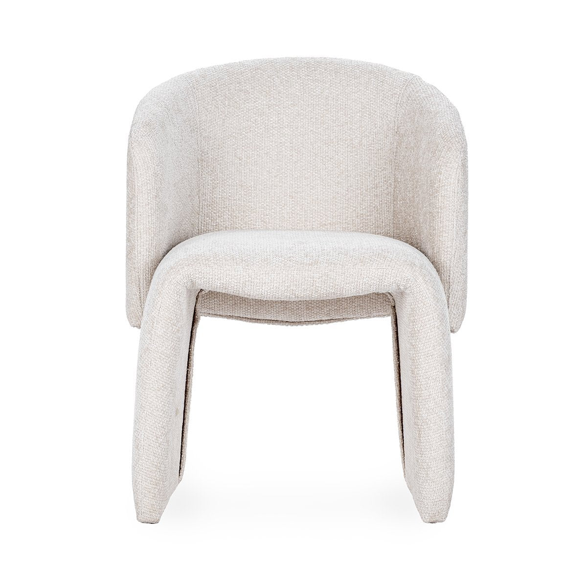 Natural Upholstered Dining Chair