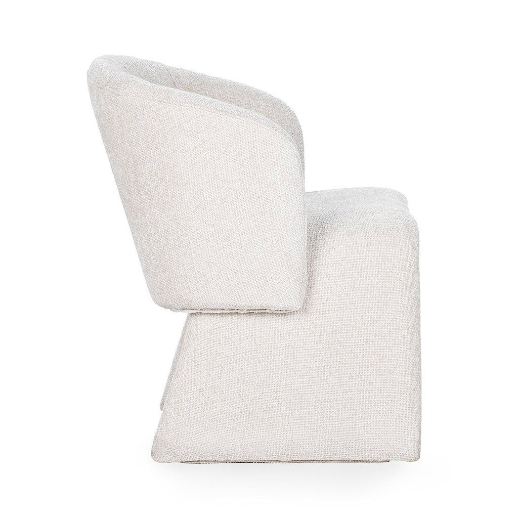 Natural Upholstered Dining Chair