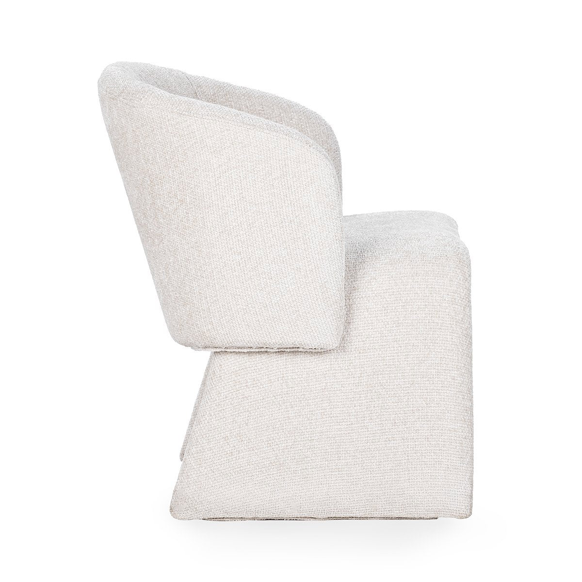Natural Upholstered Dining Chair