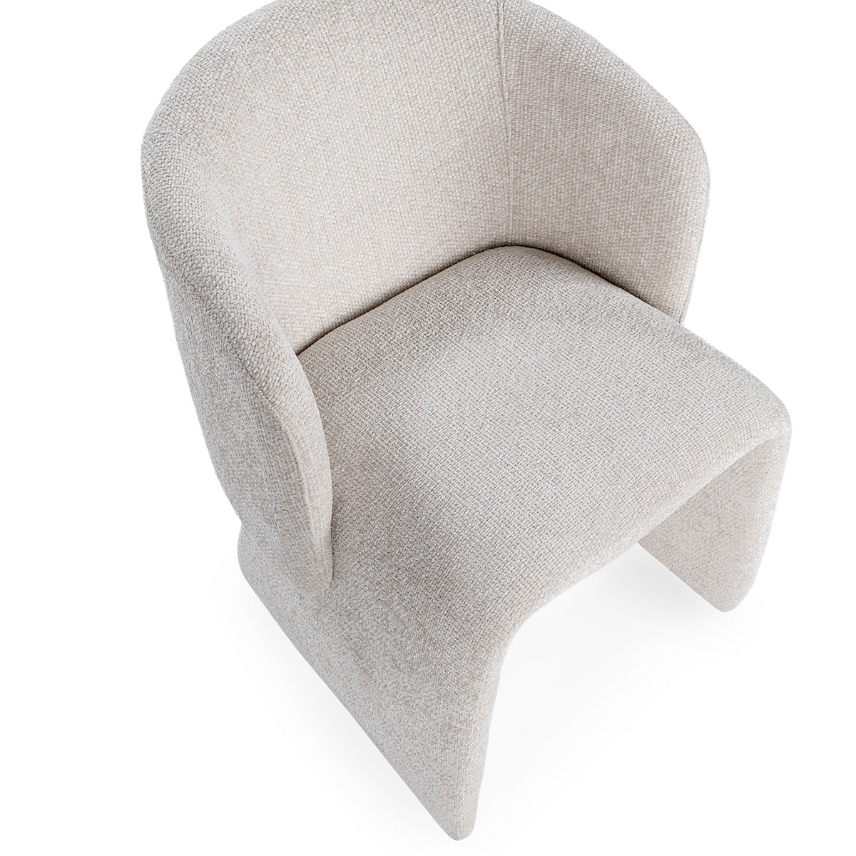 Natural Upholstered Dining Chair