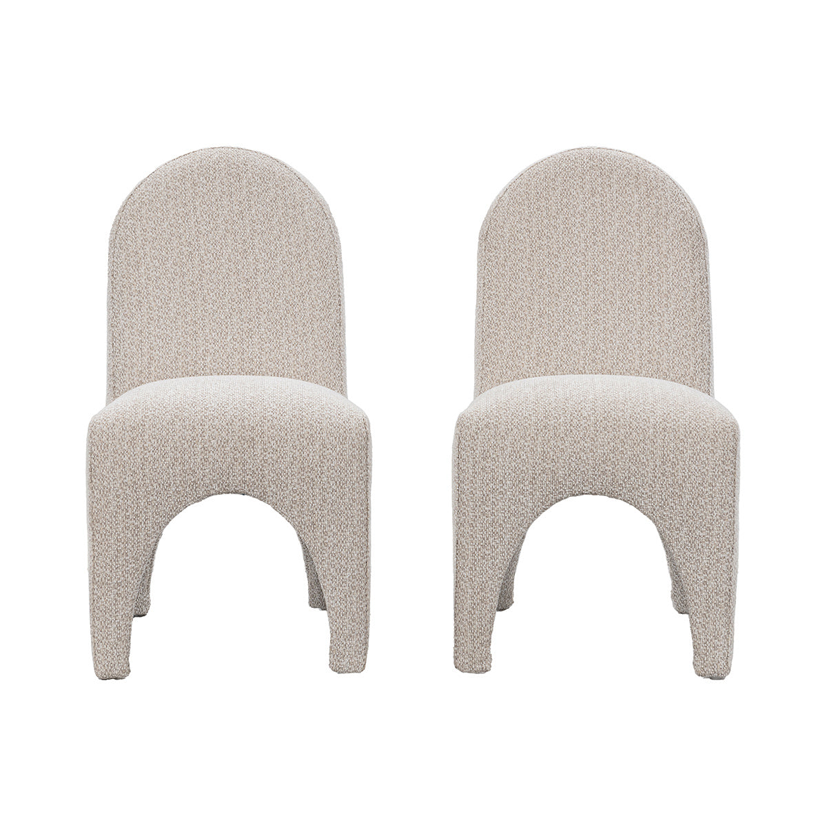 Birch Cream Upholstered Dining Chair Set of 2