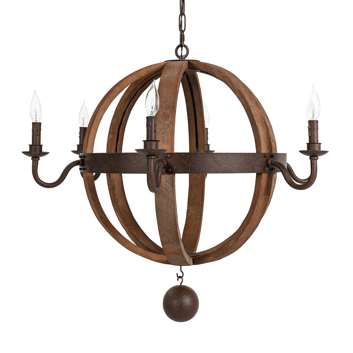 Modern Minimalism Iron Round Chandelier
