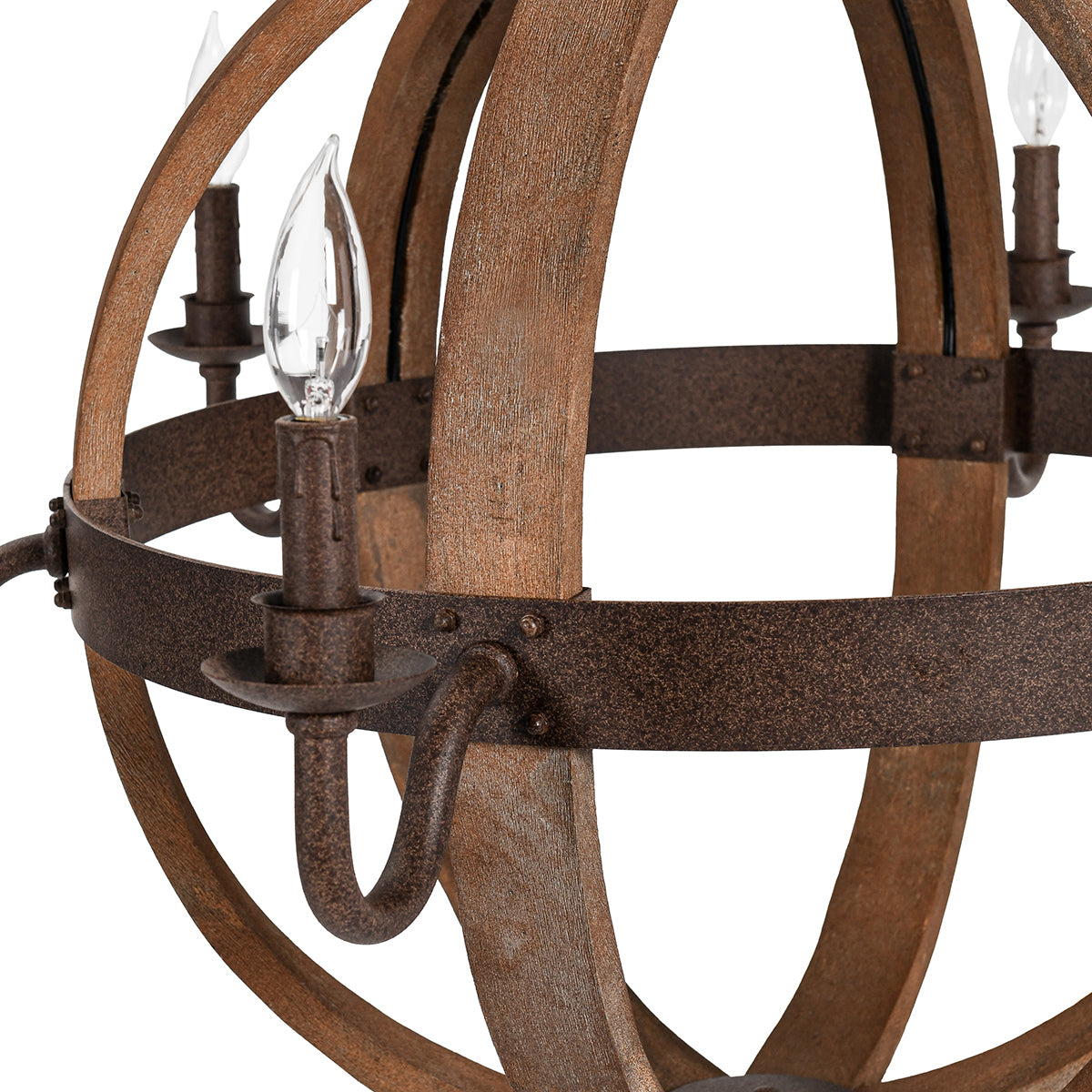 Modern Minimalism Iron Round Chandelier