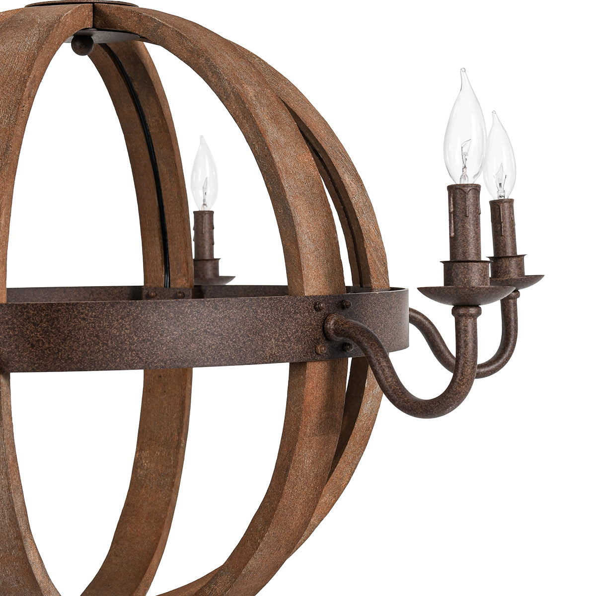 Modern Minimalism Iron Round Chandelier