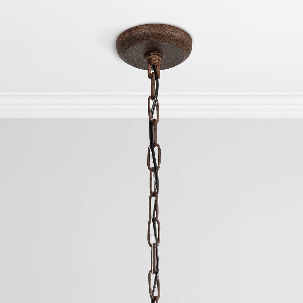 Modern Minimalism Iron Round Chandelier