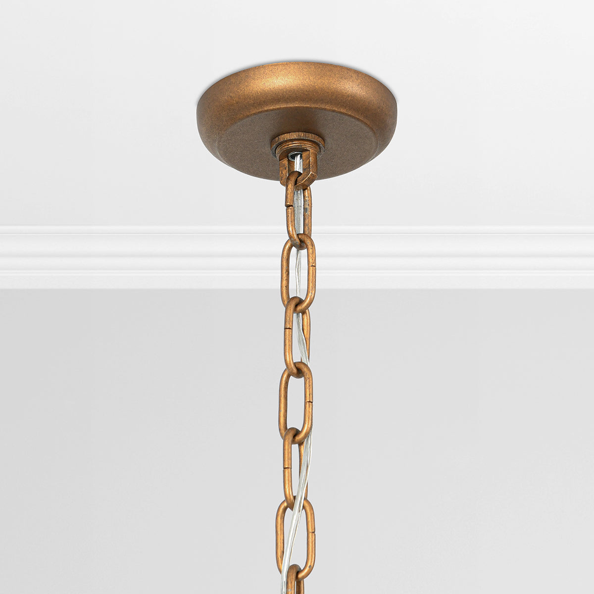 Crystal Brass Chandelier