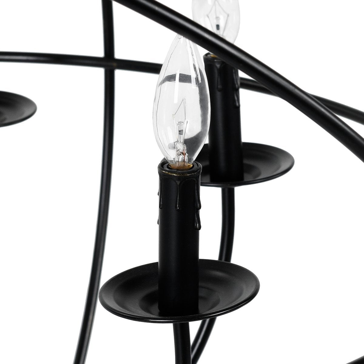Industrial Iron Chain Chandelier