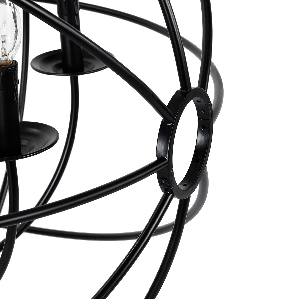 Industrial Iron Chain Chandelier