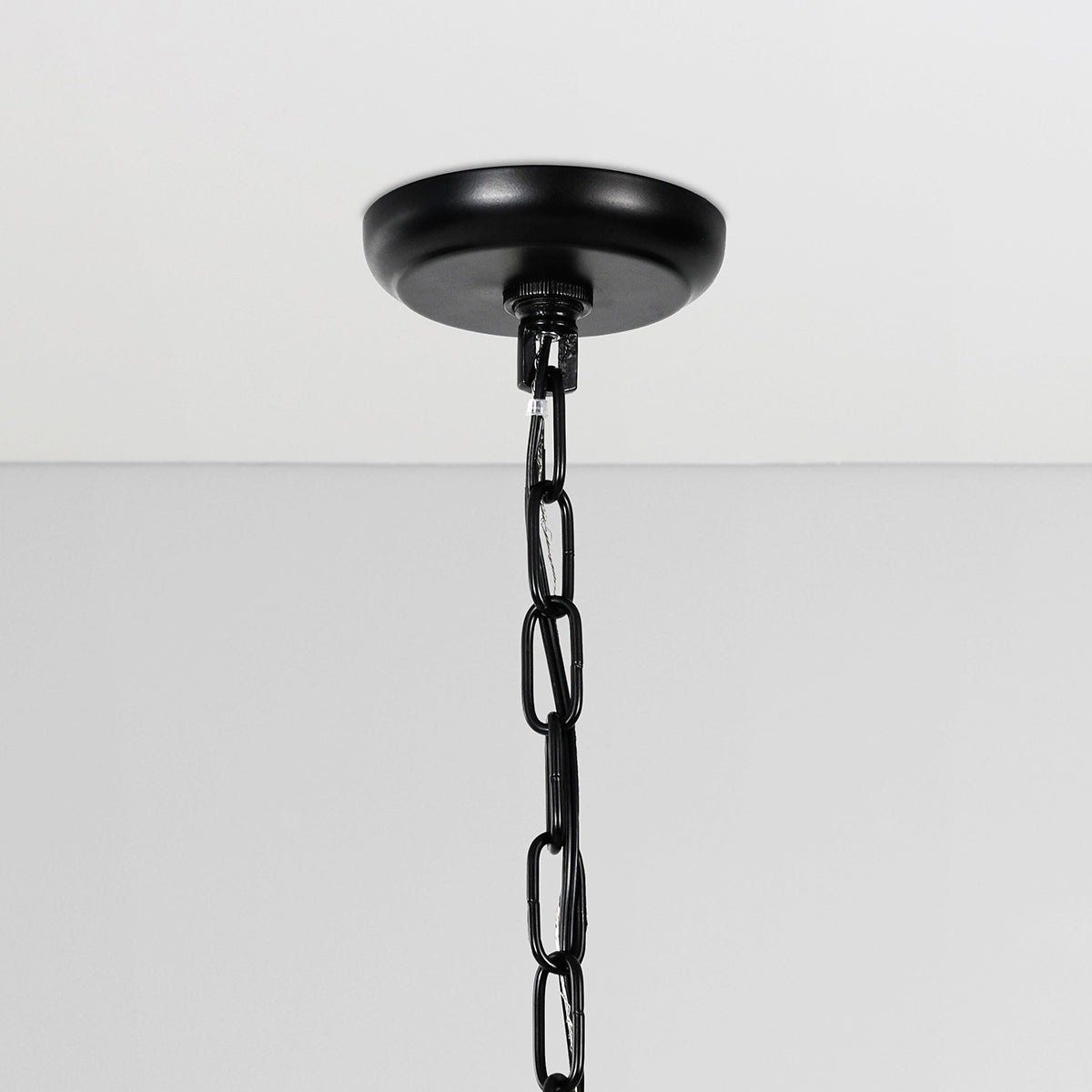 Industrial Iron Chain Chandelier