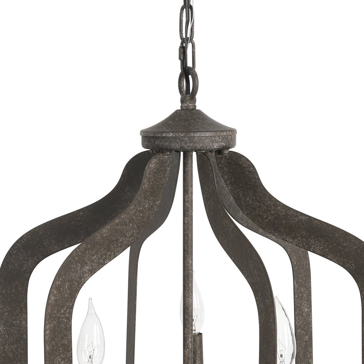 Modern Iron-Cable Chandelier