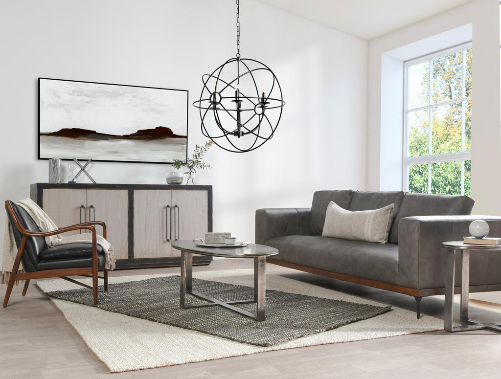 Industrial Iron Chain Chandelier