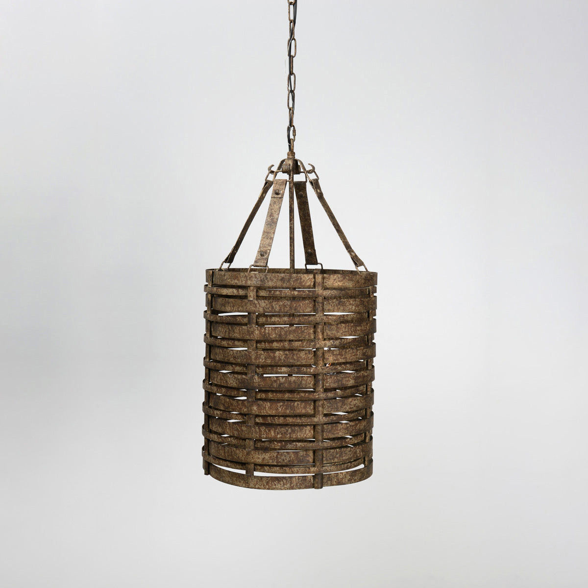 Iron Buckle 6-Bulb Chandelier