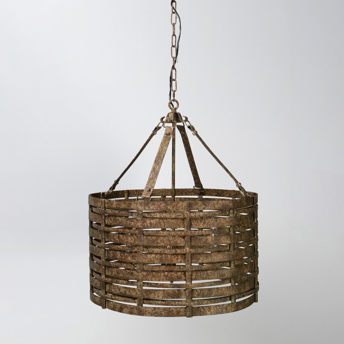 Iron Buckle 6-Bulb Chandelier
