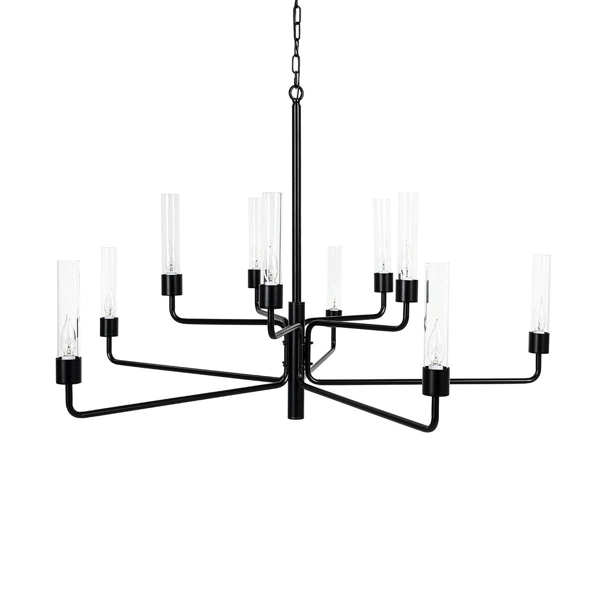 Glass Sophisticated Chandelier