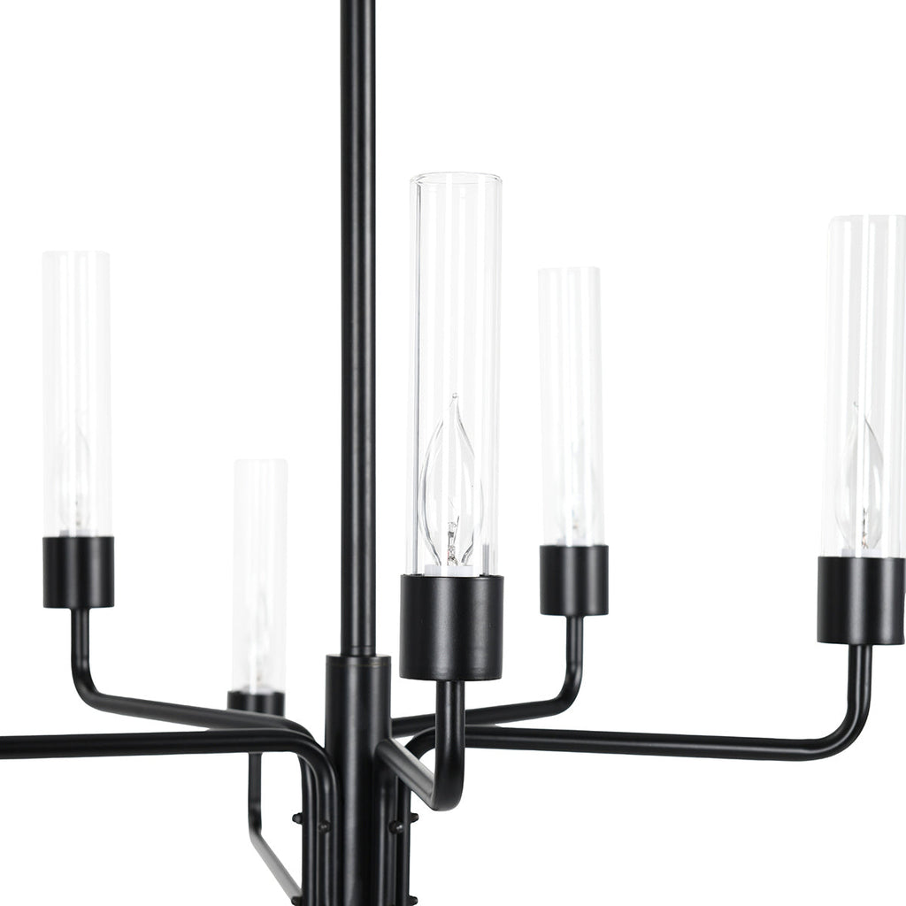 Glass Sophisticated Chandelier
