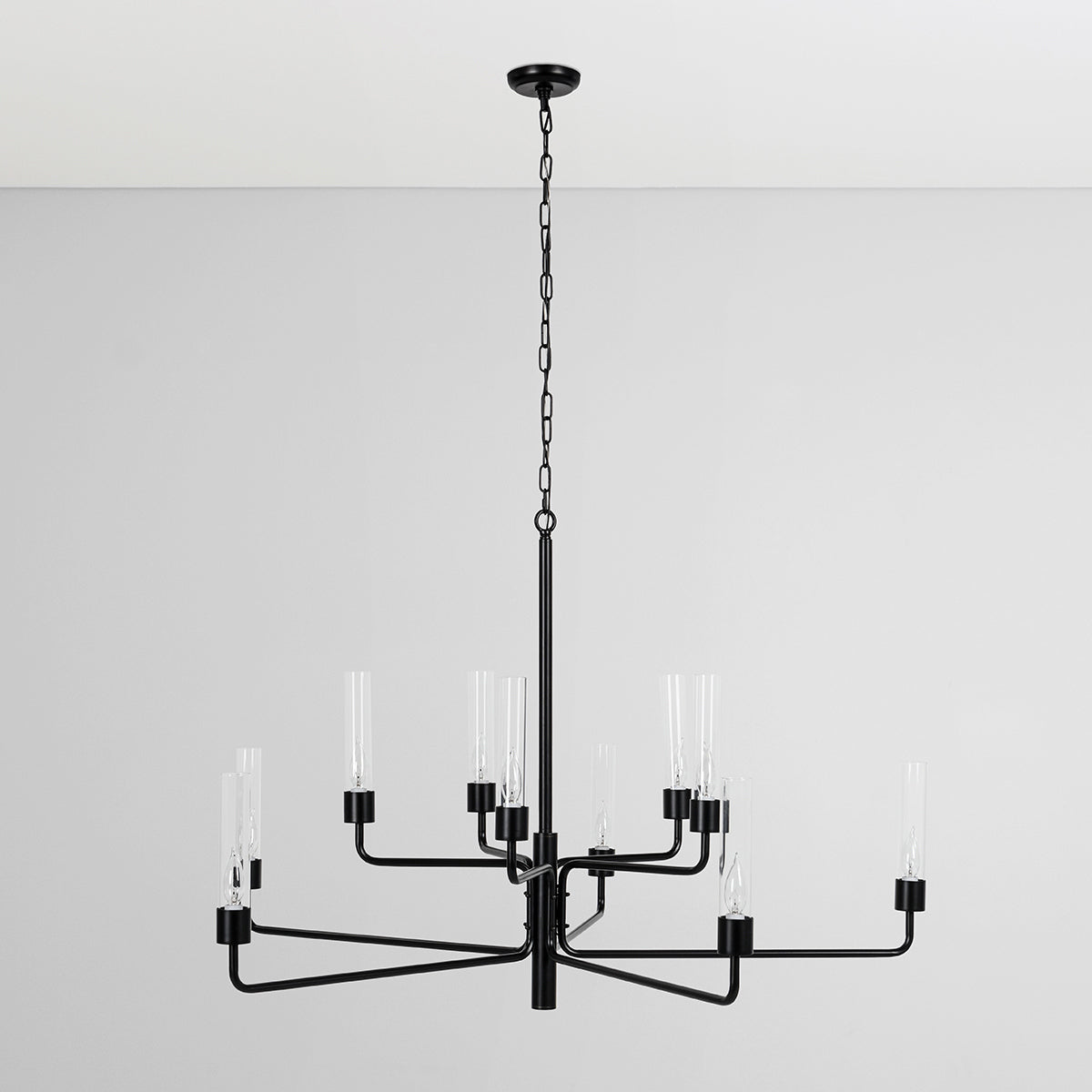 Glass Sophisticated Chandelier