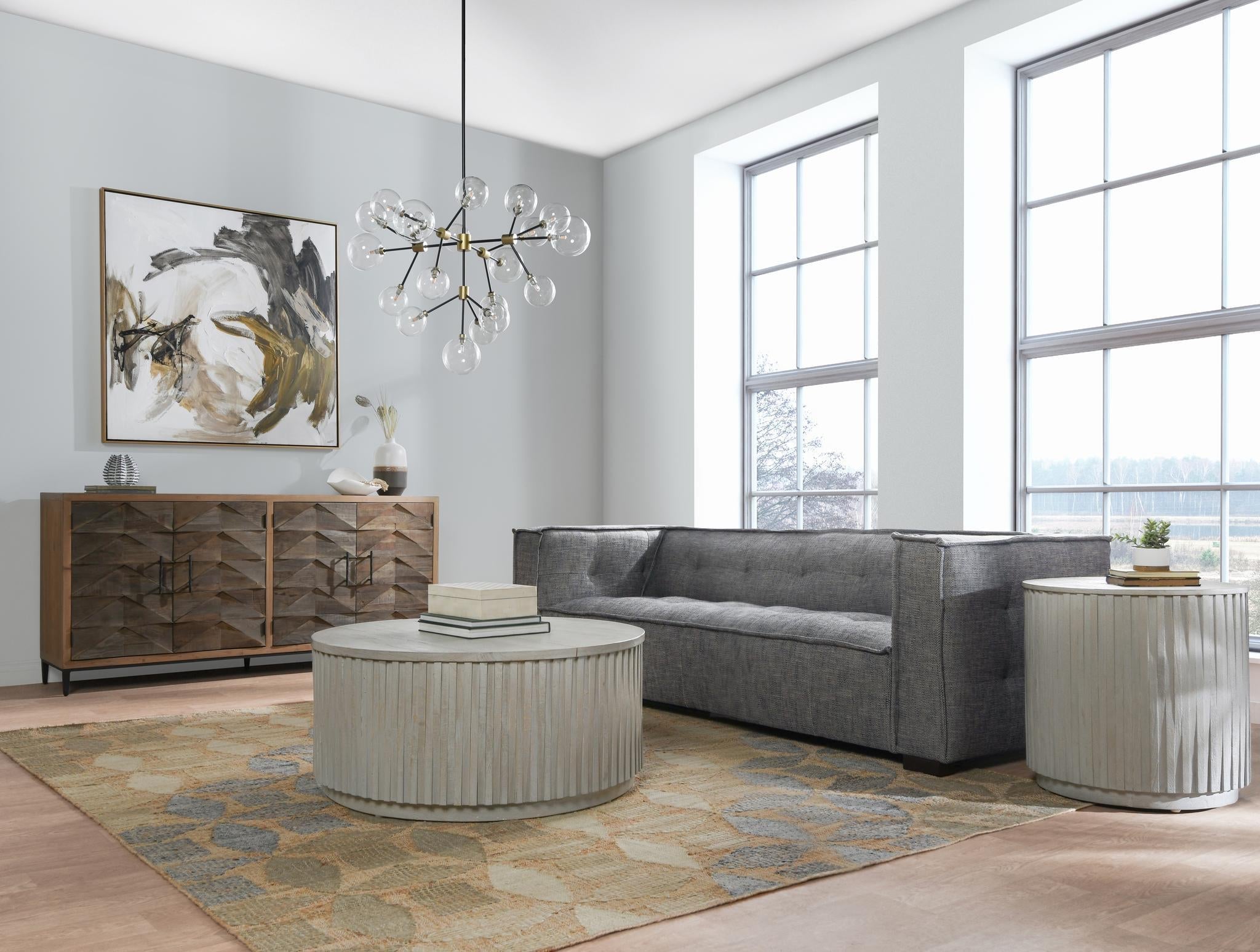 Iron Grand Chandelier Clear