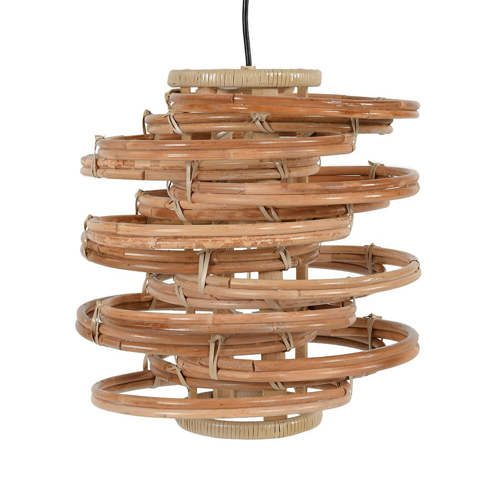 Timeless Natural Rattan Pendant