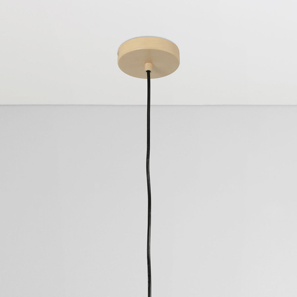Timeless Natural Rattan Pendant