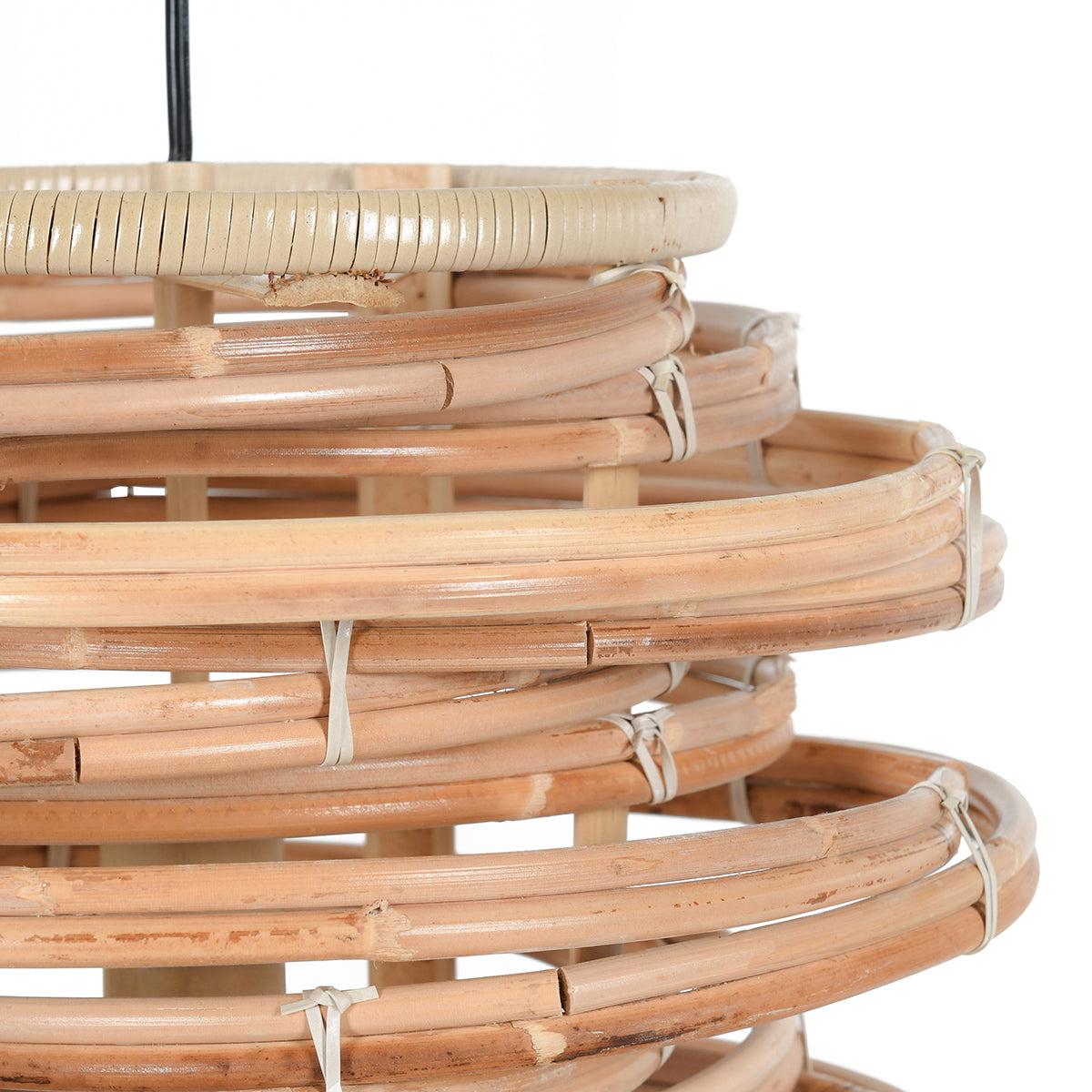 Timeless Natural Rattan Pendant