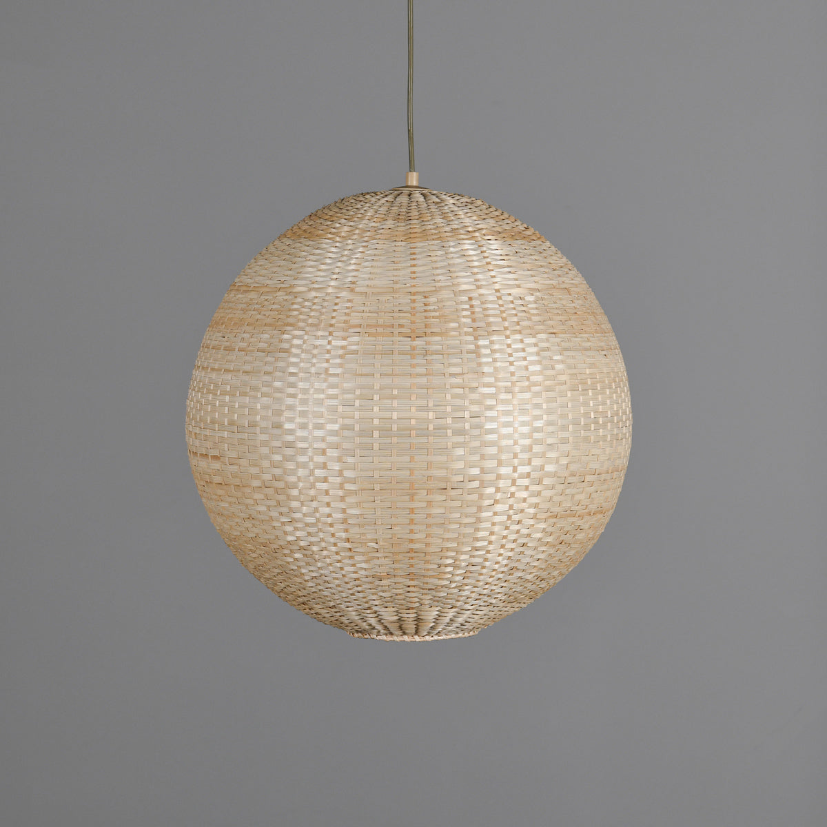 Nature Bamboo Iron Pendant
