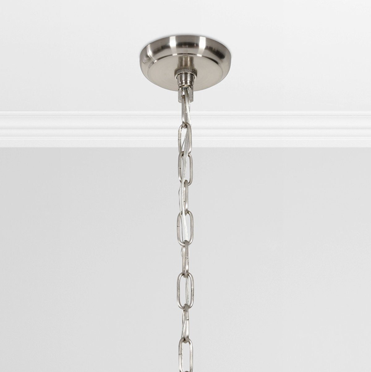 Clear Glass Acrylic Chandelier