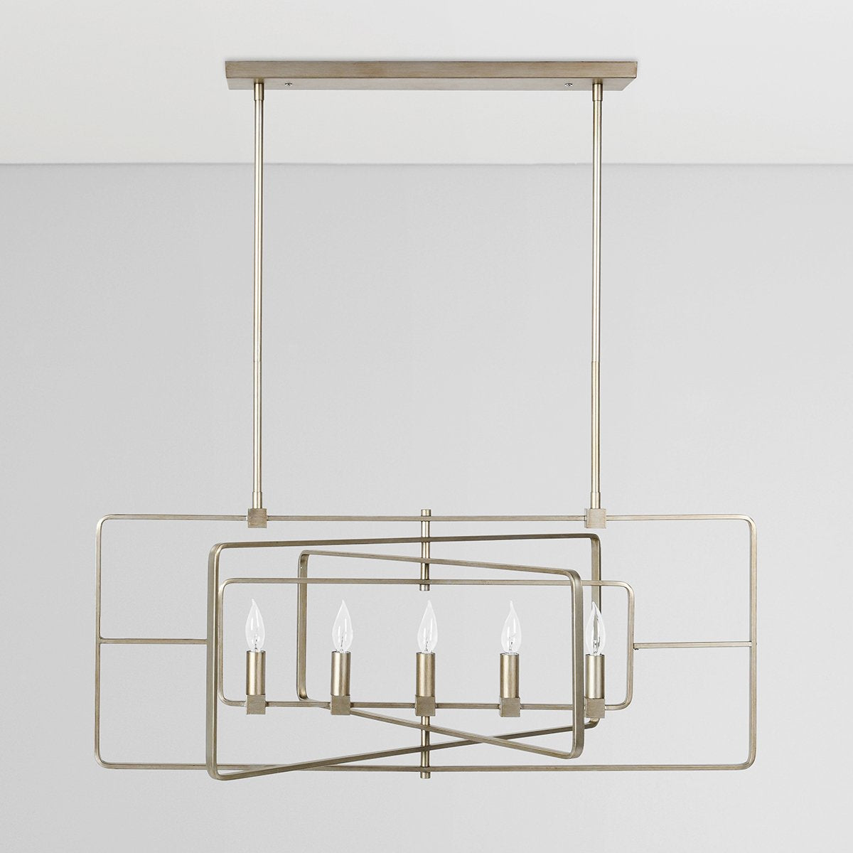 Antiqued Iron Chandelier
