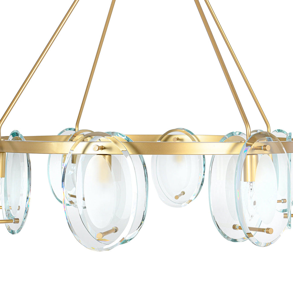 Glass Round Chandelier