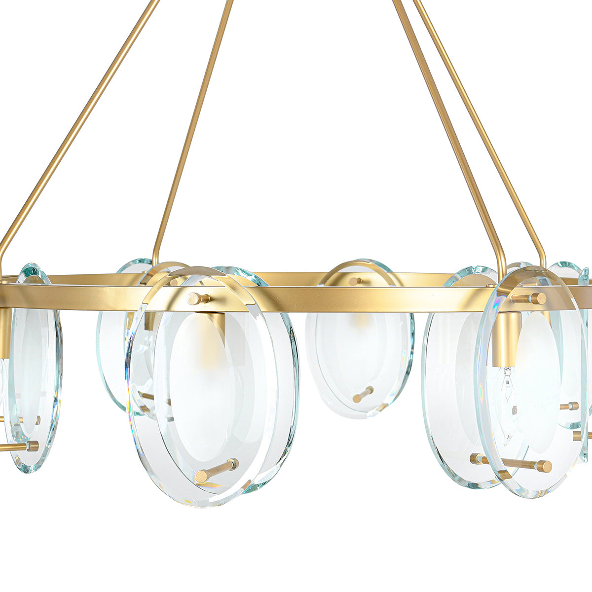 Glass Round Chandelier