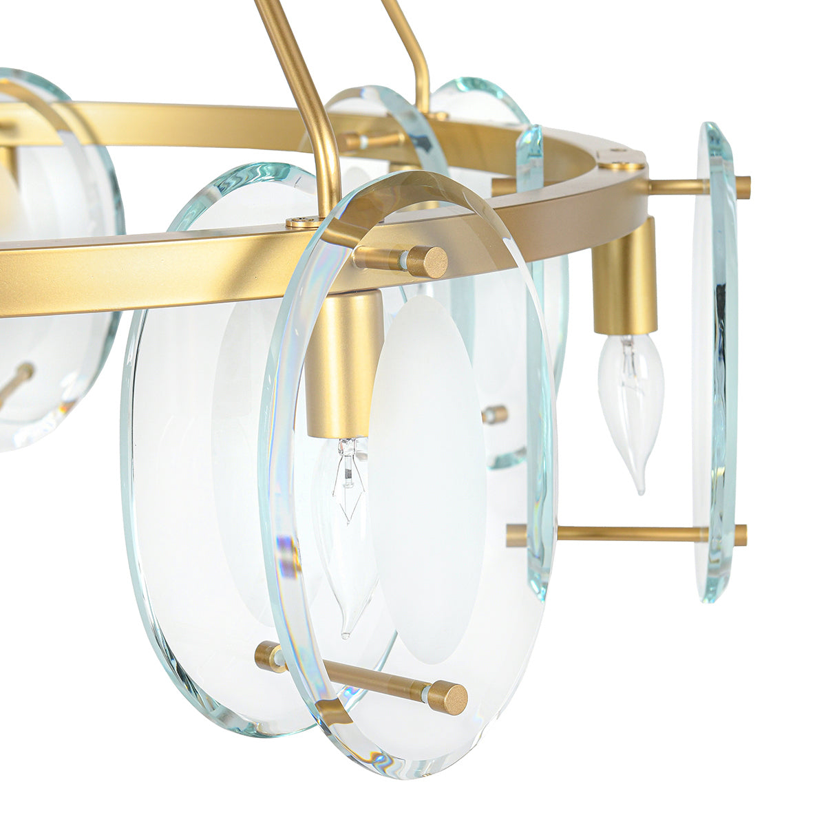 Glass Round Chandelier