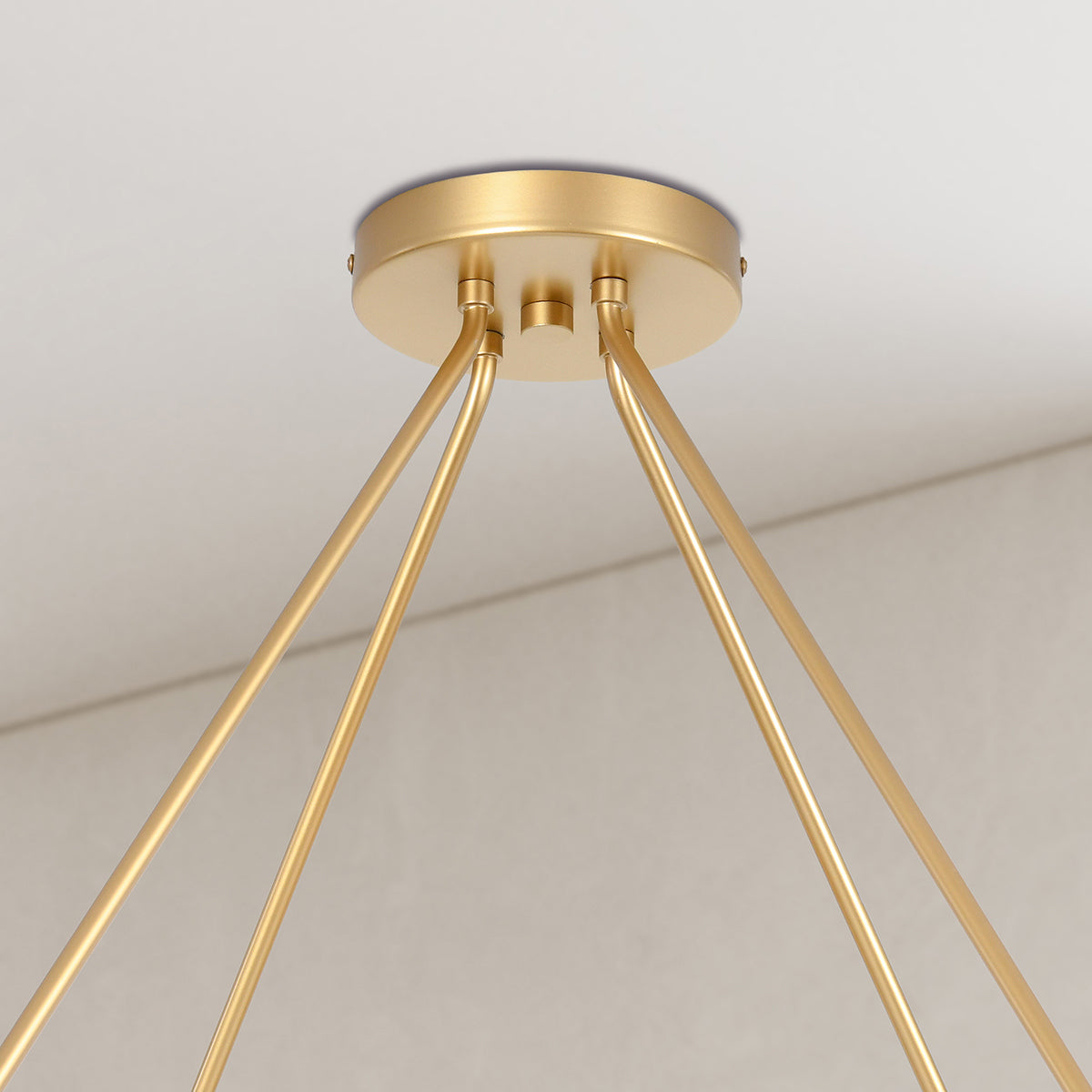 Glass Round Chandelier