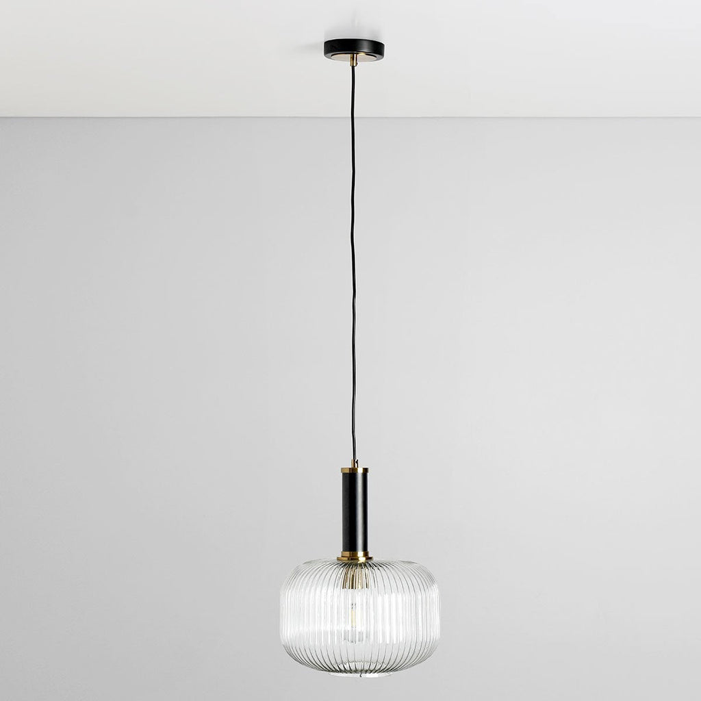 Modern Glass Round Pendant