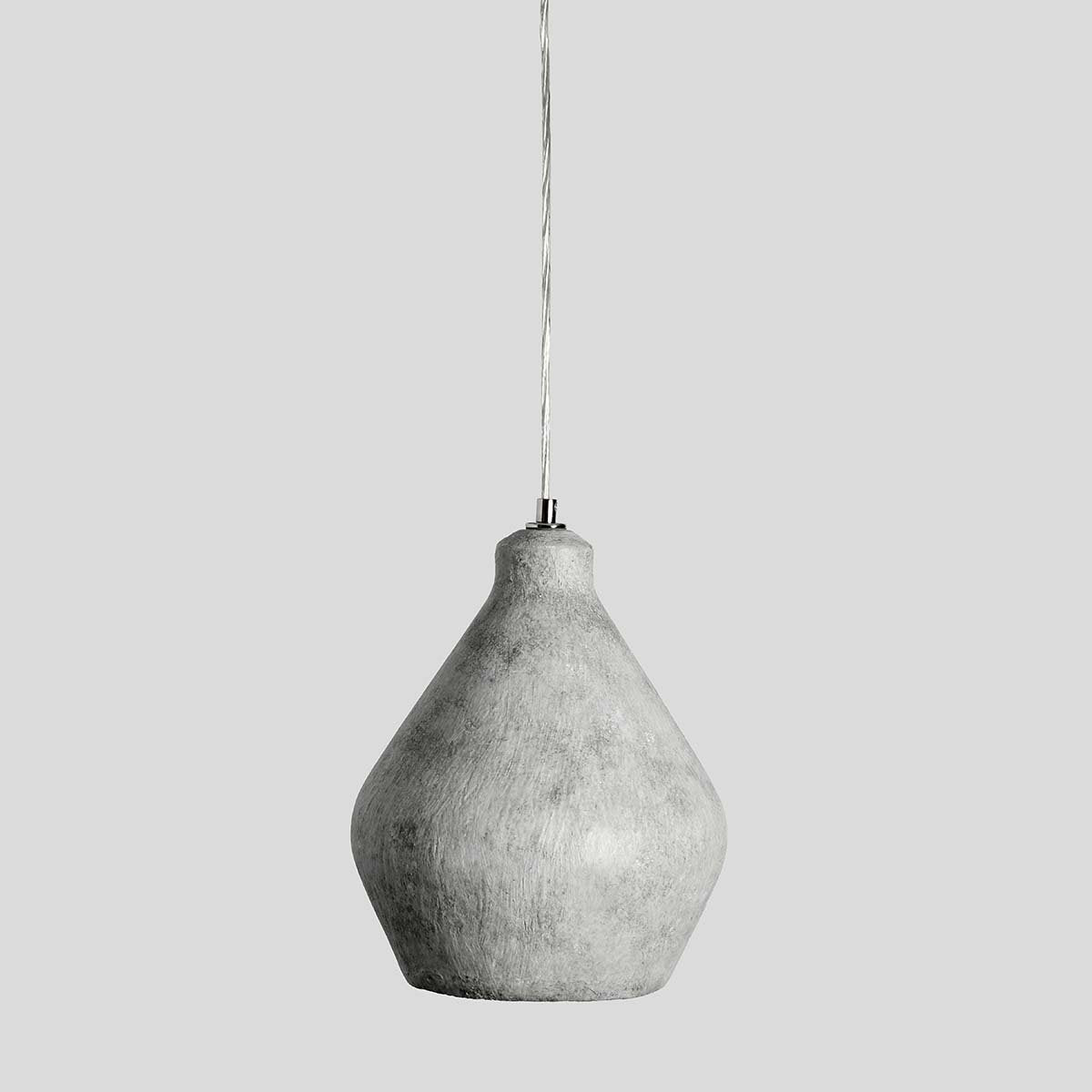 Industrial Elegance Concrete Round Pendant