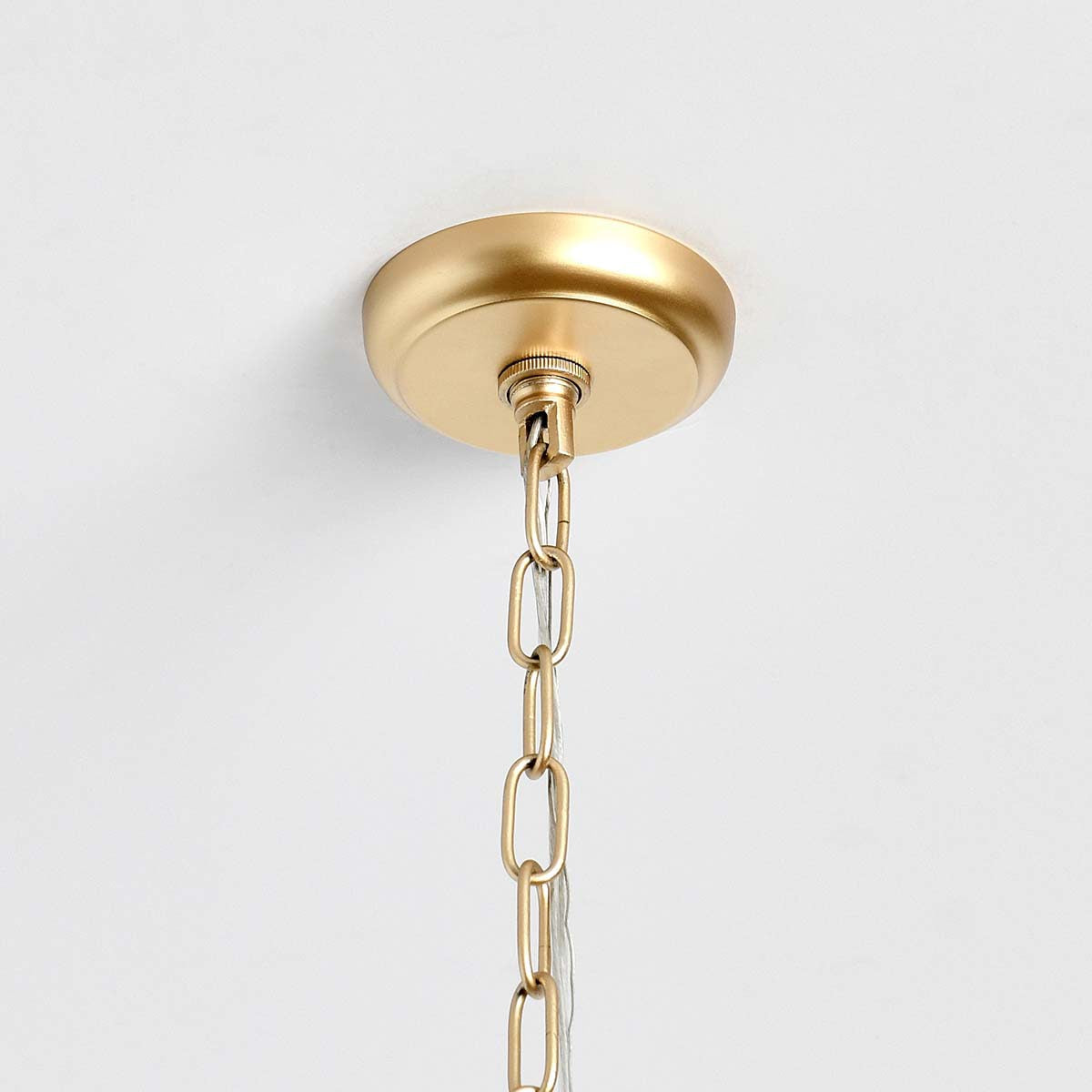 Sleek Glass Square Chandelier