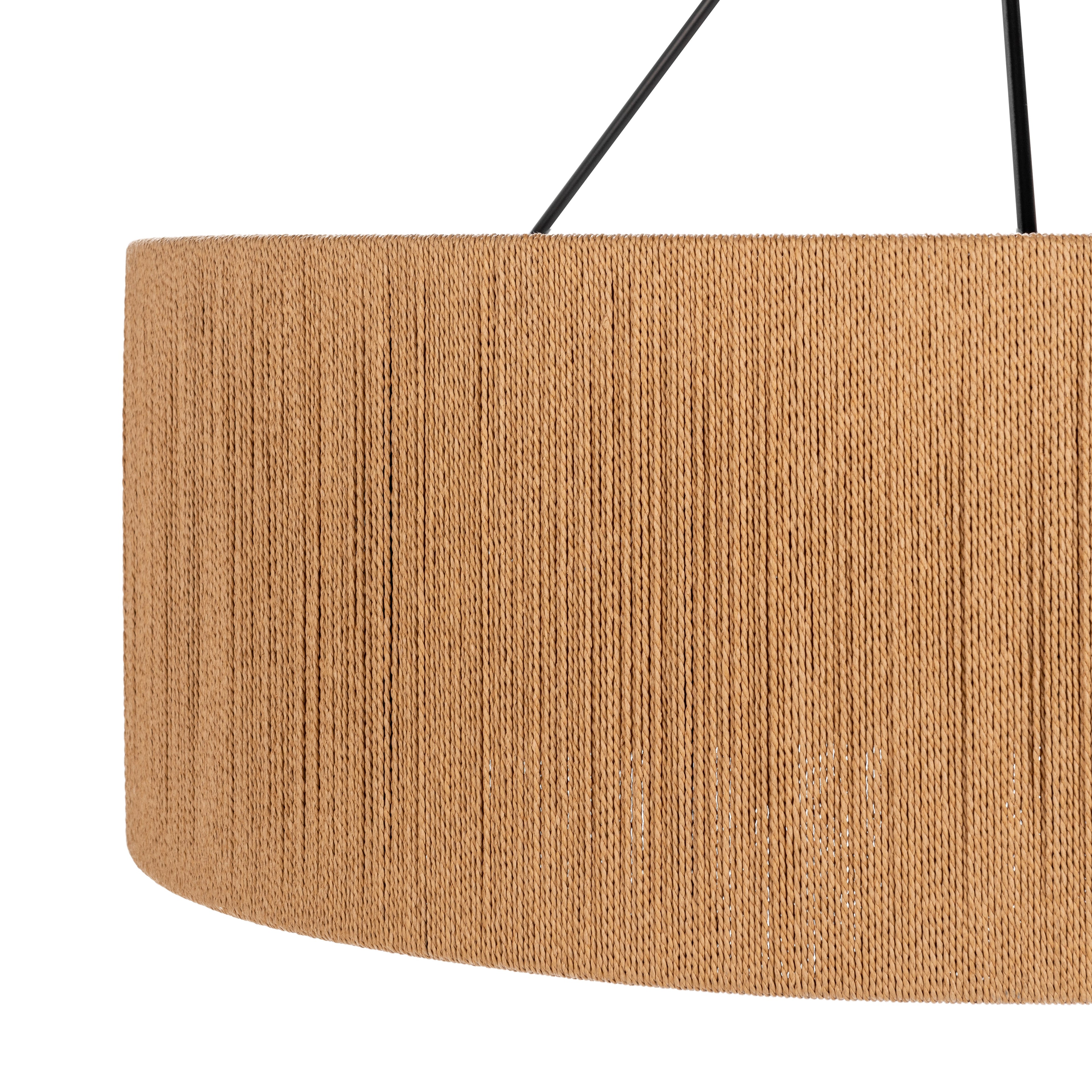 Natural Rattan Round Pendant