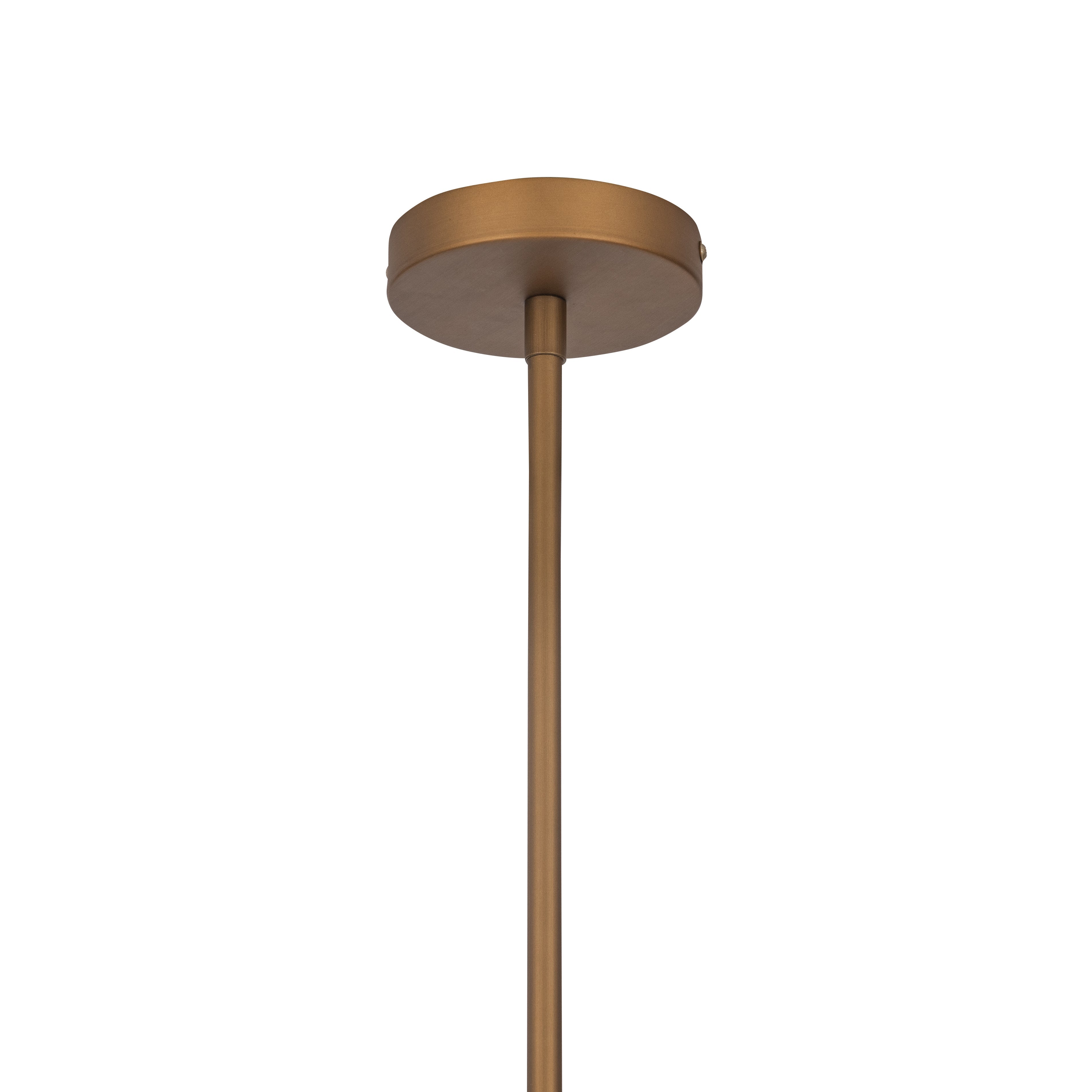 Sculptural Rattan Round Pendant